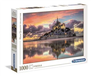 Puzzle High Quality Collection Le Magnifique Mont Saint-Michel 1000  - Polish Bookstore USA