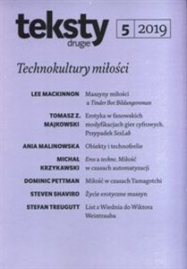 Teksty drugie 5/2019 Technokultury miłości to buy in USA