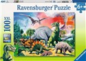 Puzzle XXL Pośród dinozaurów 100 - 