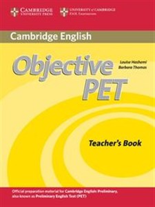 Objective PET Teacher's Book to buy in USA