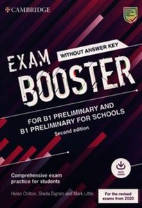 Exam Booster for B1 Preliminary and B1 Preliminary for Schools without Answer Key with Audio for the Revised 2020 Exams pl online bookstore