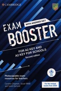 Exam Booster for A2 Key and A2 Key for Schools with Answer Key with Audio for the Revised 2020 Exams polish usa