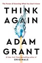 Think Again - Adam Grant books in polish