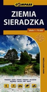 Ziemia Sieradzka mapa turystyczna Polish bookstore