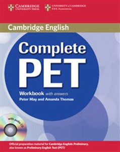Complete PET Workbook with answers + CD Polish bookstore