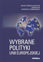 Wybrane polityki Unii Europejskiej  