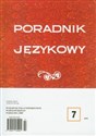 Poradnik językowy 7/2009  books in polish