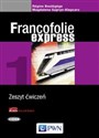 Francofolie express 1 Zeszyt ćwiczeń z języka francuskiego z 2 płytami CD Szkoły ponadgimnazjalne 