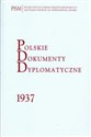 Polskie Dokumenty Dyplomatyczne 1937 polish usa