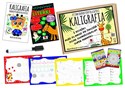 Kaligrafia. Zestaw edukacyjny dla dzieci  