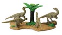Figurki dinozaurów + drzewo  - 