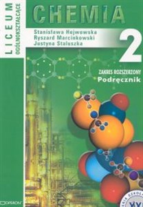Chemia 2 Podręcznik Liceum ogólnokształcące Zakres rozszerzony online polish bookstore