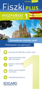 Hiszpański. Fiszki Plus dla początkujących 1 wyd. 2   