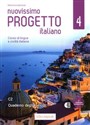 Nuovissimo Progetto italiano 4  Zeszyt ćwiczeń - Eleonora Spinosa online polish bookstore