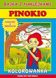 Pinokio Bajka z naklejkami buy polish books in Usa