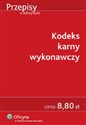 Kodeks karny wykonawczy  pl online bookstore