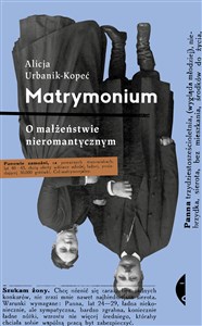 Matrymonium O małżeństwie nieromantycznym online polish bookstore