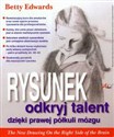 Rysunek Odkryj swój talent dzieki prawej półkuli mózgu 