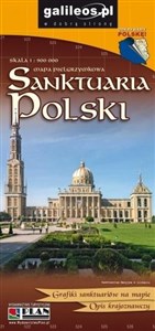 Sanktuaria Polski - mapa pielgrzymkowa, 1:900 000 books in polish