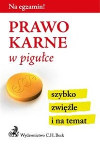 Prawo karne w pigułce szybko, zwięźle i na temat Polish bookstore