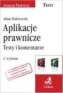 Aplikacje prawnicze Testy i komentarze bookstore