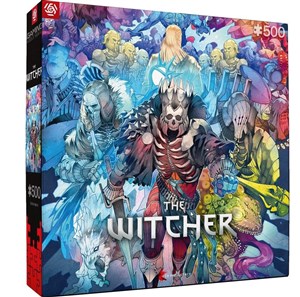 Puzzle 500 Wiedźmin: Monster Faction  