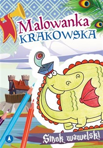 Smok wawelski. Malowanka krakowska Polish Books Canada