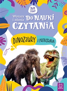 Wyrazy i zdania do nauki czytania. Tajemnice przyrody. Dinozaury i prehistoria  in polish