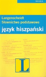 L. Słownictwo podstawowe Język hiszpański Słownik przedmiotowy do samodzielnej nauki najważniejszych słów books in polish