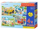 4x1 Puzzle Funny Vehicles polish books in canada