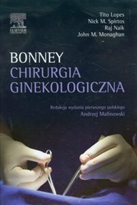 Chirurgia ginekologiczna Bonney buy polish books in Usa