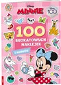 Minnie 100 brokatowych naklejek Bookshop
