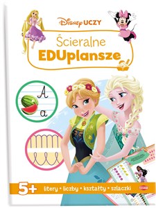 Disney Uczy Ścieralne EDUplansze  