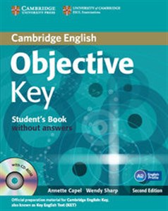 Objective Key Student's Book without answers + Practice tests booklet + CD  