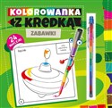 Kolorowanka z kredką Zabawki  