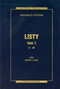 Listy Tom 1 1-50. Tekst łaciński i polski Canada Bookstore