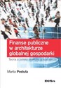 Finanse publiczne w architekturze globalnej gospodarki polish books in canada