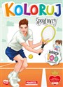 Sportowcy. Koloruj  