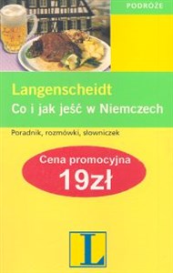 Co i jak jeść w Niemczech Poradnik, rozmówki, słowniczek Canada Bookstore