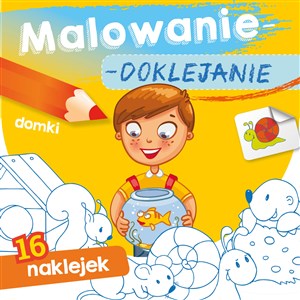 Domki. Malowanie-doklejanie 