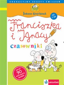 Franciszka i Ignacy  czasowniki Edukacyjny zeszyt ćwiczeń od 7 lat in polish