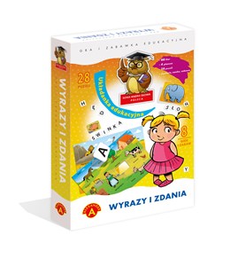 Wyrazy i zdania układanka edukacyjna Bookshop