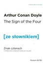 Znak czterech ze słownikiem - Arthur Conan Doyle