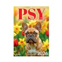 Kalendarz 2026 A4 Wieloplanszowy Psy books in polish