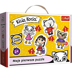 Puzzle baby classic Wesoła Kicia Kocia 36088 Polish bookstore