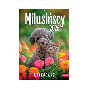 Kalendarz 2026 A4 Wieloplanszowy Milusińscy Polish bookstore