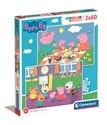 Puzzle 2x60 super kolor Peppa Pig 24793 - 