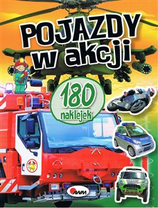 Pojazdy w akcji 180 naklejek polish books in canada