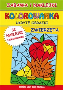 Kolorowanka Ukryte obrazki Zwierzęta chicago polish bookstore