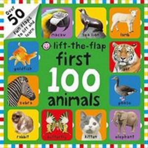 Lift-The Flap First 100 Animals polish usa